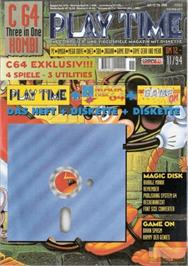 Box cover for Bubble Mania (Elijah Gardner) on the Commodore 64.