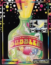 Box cover for Bubbler on the Commodore 64.