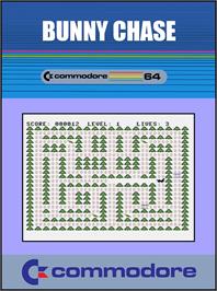 Box cover for Bunny Chase on the Commodore 64.