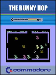 Box cover for Bunny Hop on the Commodore 64.