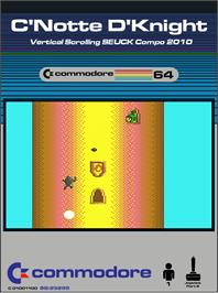Box cover for C'notte D'knight on the Commodore 64.