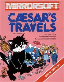 Box cover for Caesar's Travels on the Commodore 64.