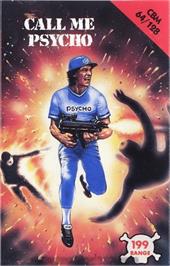 Box cover for Call Me Psycho on the Commodore 64.