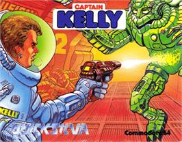 Box cover for Captain Kelly on the Commodore 64.
