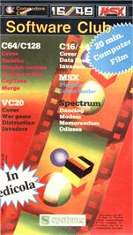 Box cover for Captron on the Commodore 64.