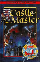 Box cover for Castle Master on the Commodore 64.
