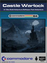 Box cover for Castle Warlock on the Commodore 64.