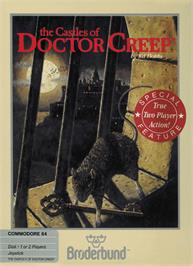 Box cover for Castles Of Doctor Creep, The on the Commodore 64.