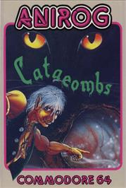 Box cover for Catacombs (Ahoy!) on the Commodore 64.
