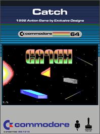 Box cover for Catch on the Commodore 64.