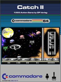 Box cover for Catch 2 on the Commodore 64.