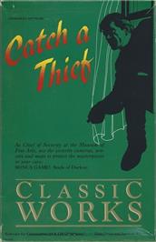 Box cover for Catch A Thief on the Commodore 64.