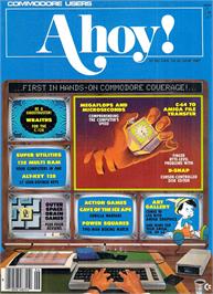 Box cover for Cave of the Ice Ape on the Commodore 64.