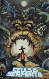 Box cover for Cells And Serpents on the Commodore 64.
