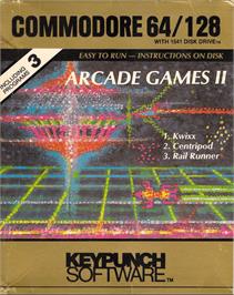 Box cover for Centripod on the Commodore 64.