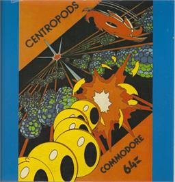 Box cover for Centropods on the Commodore 64.