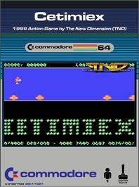 Box cover for Cetimiex on the Commodore 64.