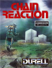 Box cover for Chain Reaction (Euro-Byte) on the Commodore 64.