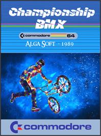 Box cover for Championship Bmx on the Commodore 64.