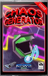 Box cover for Chaos Generator on the Commodore 64.