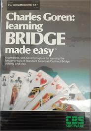 Box cover for Charles Goren - Learning Bridge Made Easy on the Commodore 64.