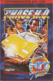 Box cover for Chase H.q. on the Commodore 64.
