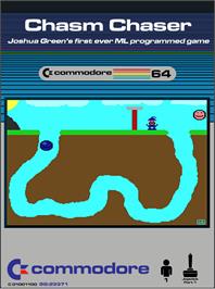Box cover for Chasm Chaser on the Commodore 64.