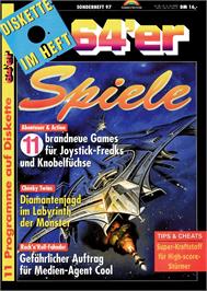 Box cover for Cheeky Twins on the Commodore 64.