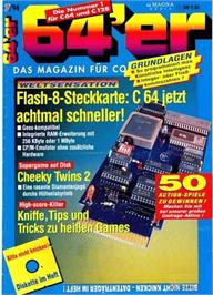 Box cover for Cheeky Twins 2 on the Commodore 64.