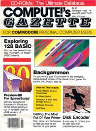 Box cover for Chicken Catcher on the Commodore 64.