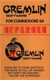 Box cover for Chicken Chase on the Commodore 64.