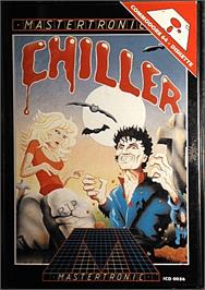 Box cover for Chiller on the Commodore 64.
