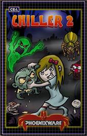 Box cover for Chiller 2 on the Commodore 64.