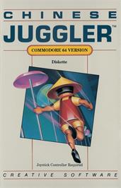 Box cover for Chinese Juggler on the Commodore 64.