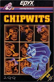 Box cover for Chipwits on the Commodore 64.