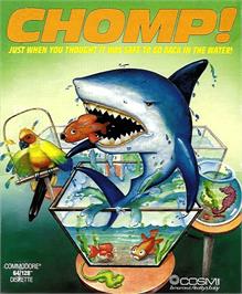 Box cover for Chomp! on the Commodore 64.