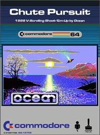Box cover for Chute Pursuit on the Commodore 64.