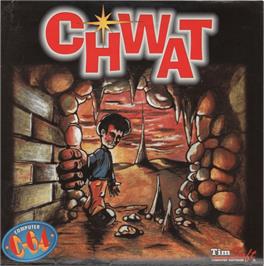 Box cover for Chwat on the Commodore 64.
