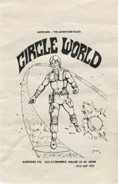 Box cover for Circle World on the Commodore 64.