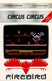 Box cover for Circus Circus on the Commodore 64.