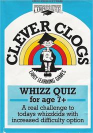 Box cover for Clever Clogs - Whizz Quiz on the Commodore 64.