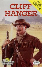 Box cover for Cliff Hanger on the Commodore 64.