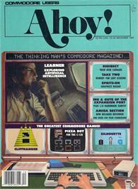 Box cover for Cliffhanger (Ahoy!) on the Commodore 64.