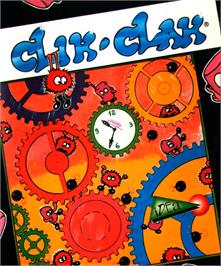 Box cover for Clik Clak on the Commodore 64.