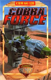 Box cover for Cobra Force on the Commodore 64.