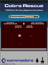 Box cover for Cobra Rescue on the Commodore 64.