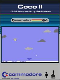 Box cover for Coco 2 on the Commodore 64.