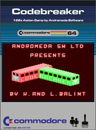 Box cover for Codebreaker on the Commodore 64.