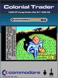 Box cover for Colonial Trader on the Commodore 64.