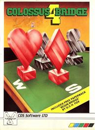 Box cover for Colossus Bridge 4 on the Commodore 64.